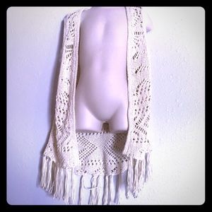 Girls size 8 knit vest